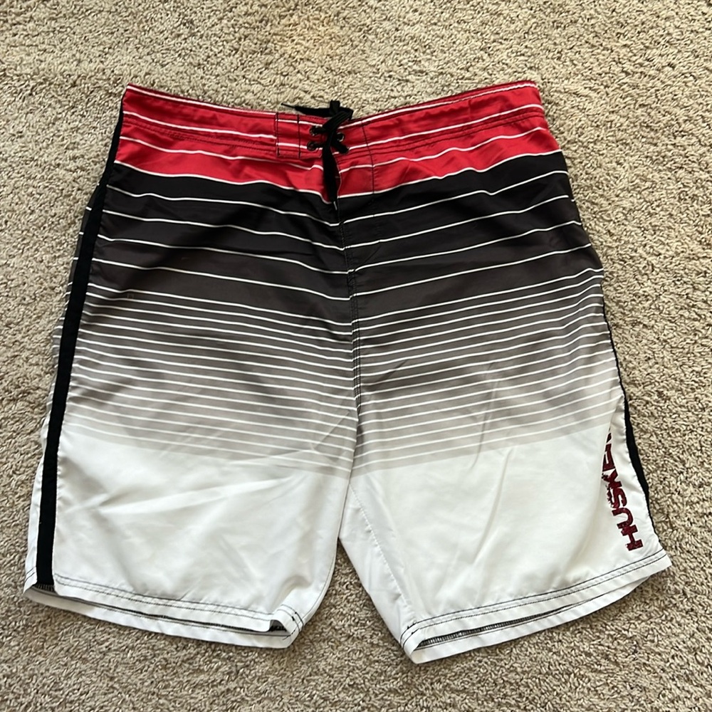Nebraska swim trunks